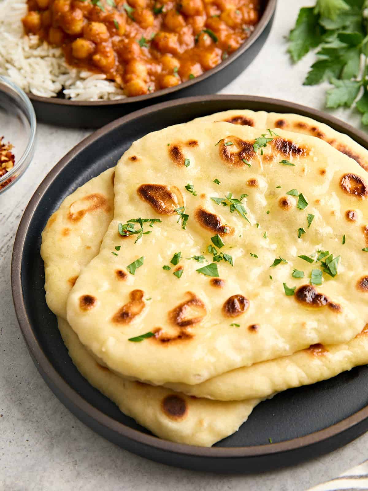 Homemade Naan