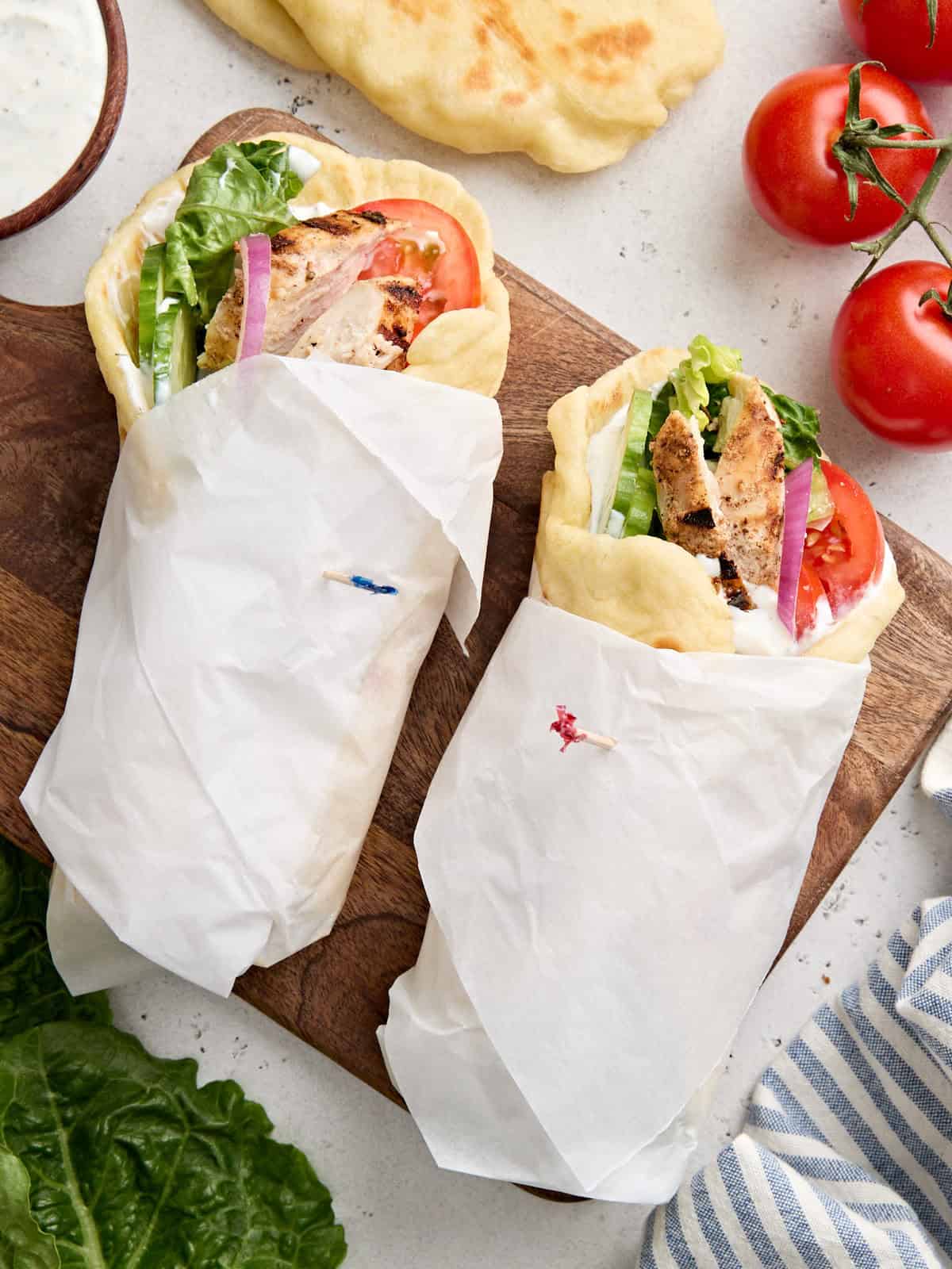 Chicken Shawarma Wrap