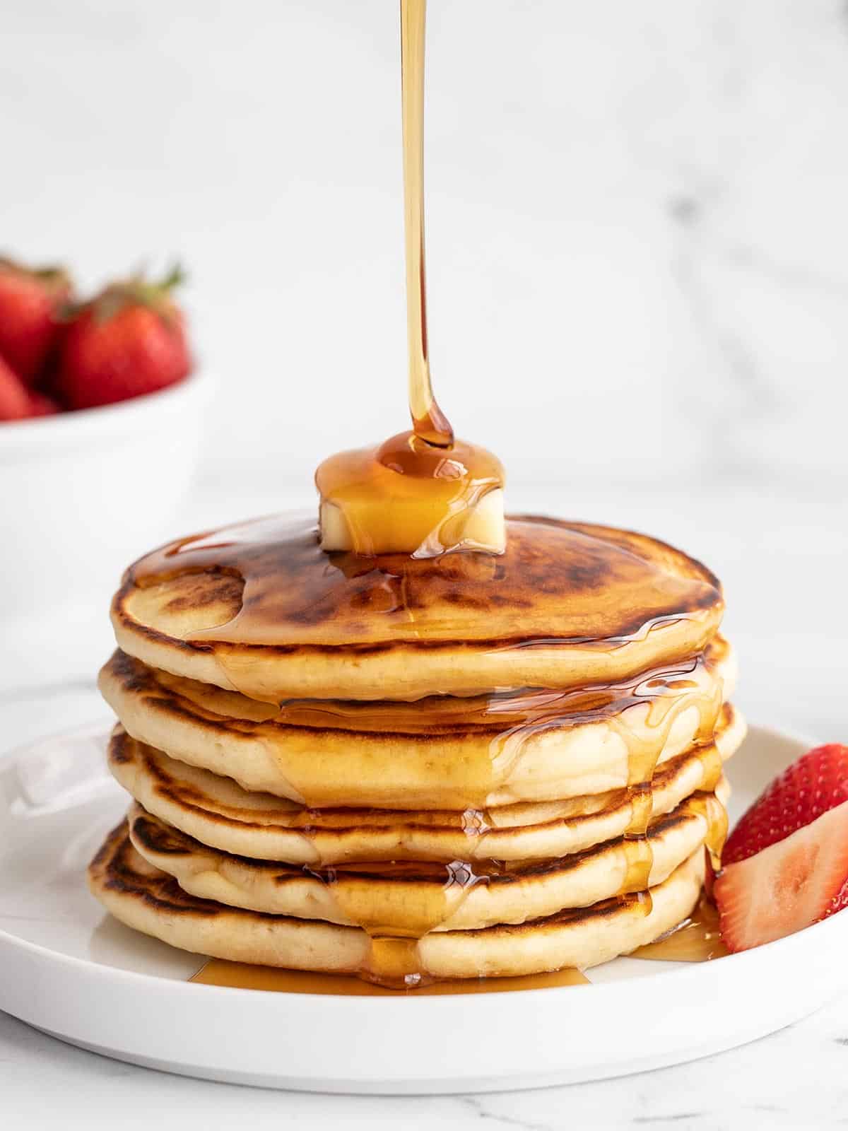 Fluffy Homemade Pancakes