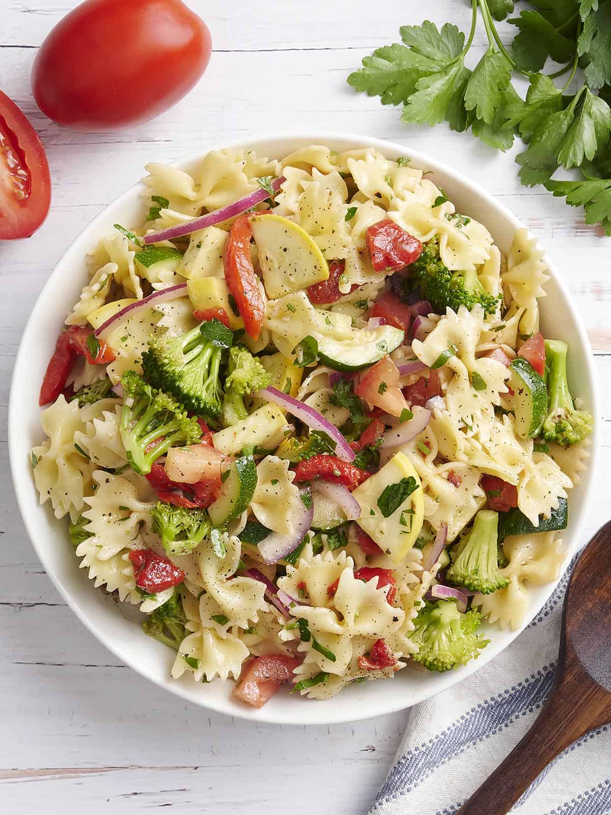 Summer Vegetable Pasta Salad