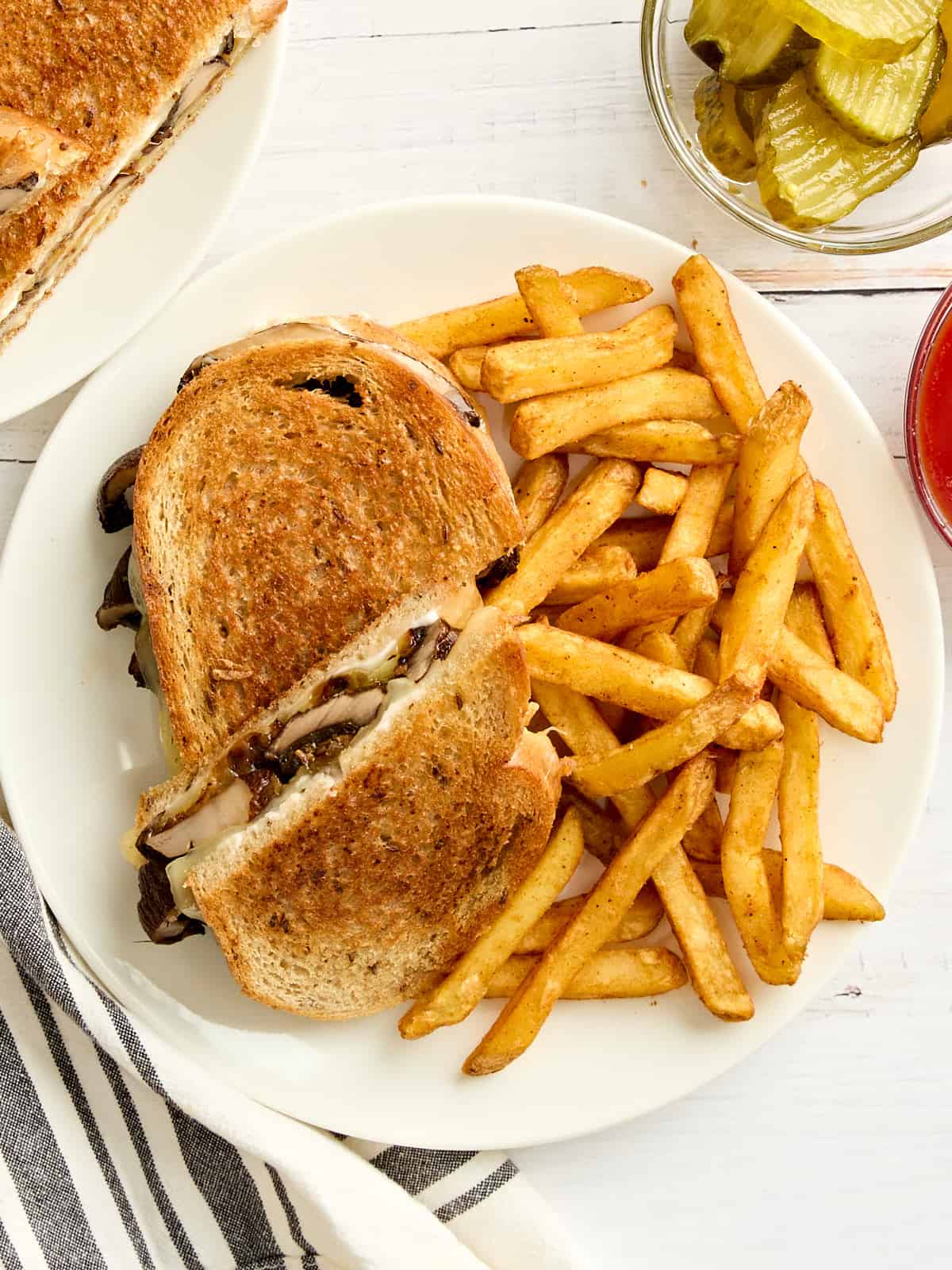 Mushroom Patty Melt