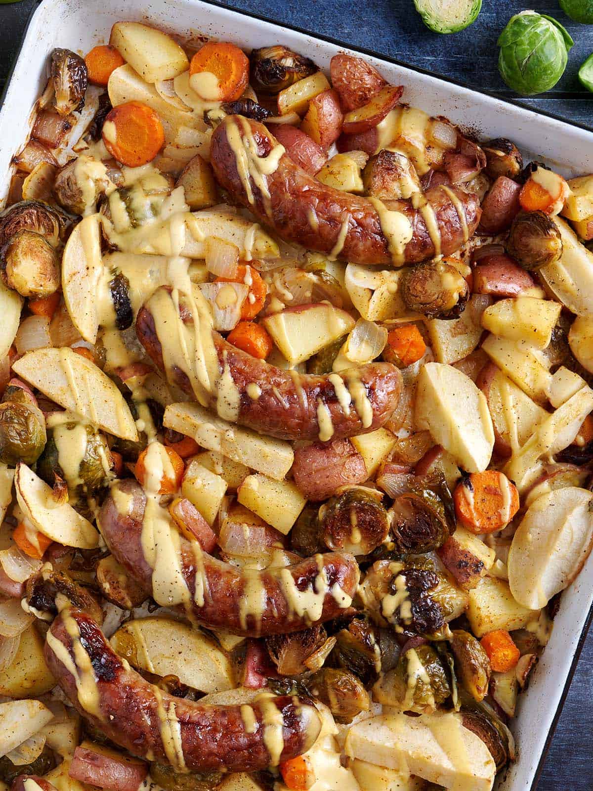 Oktoberfest Sheet Pan Brats
