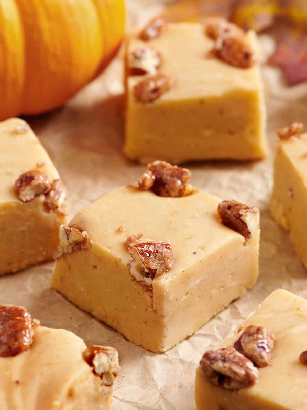 Pumpkin Spice Fudge