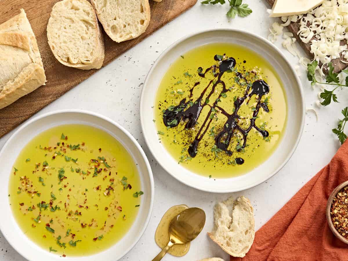 Olive Oil Bread Dips