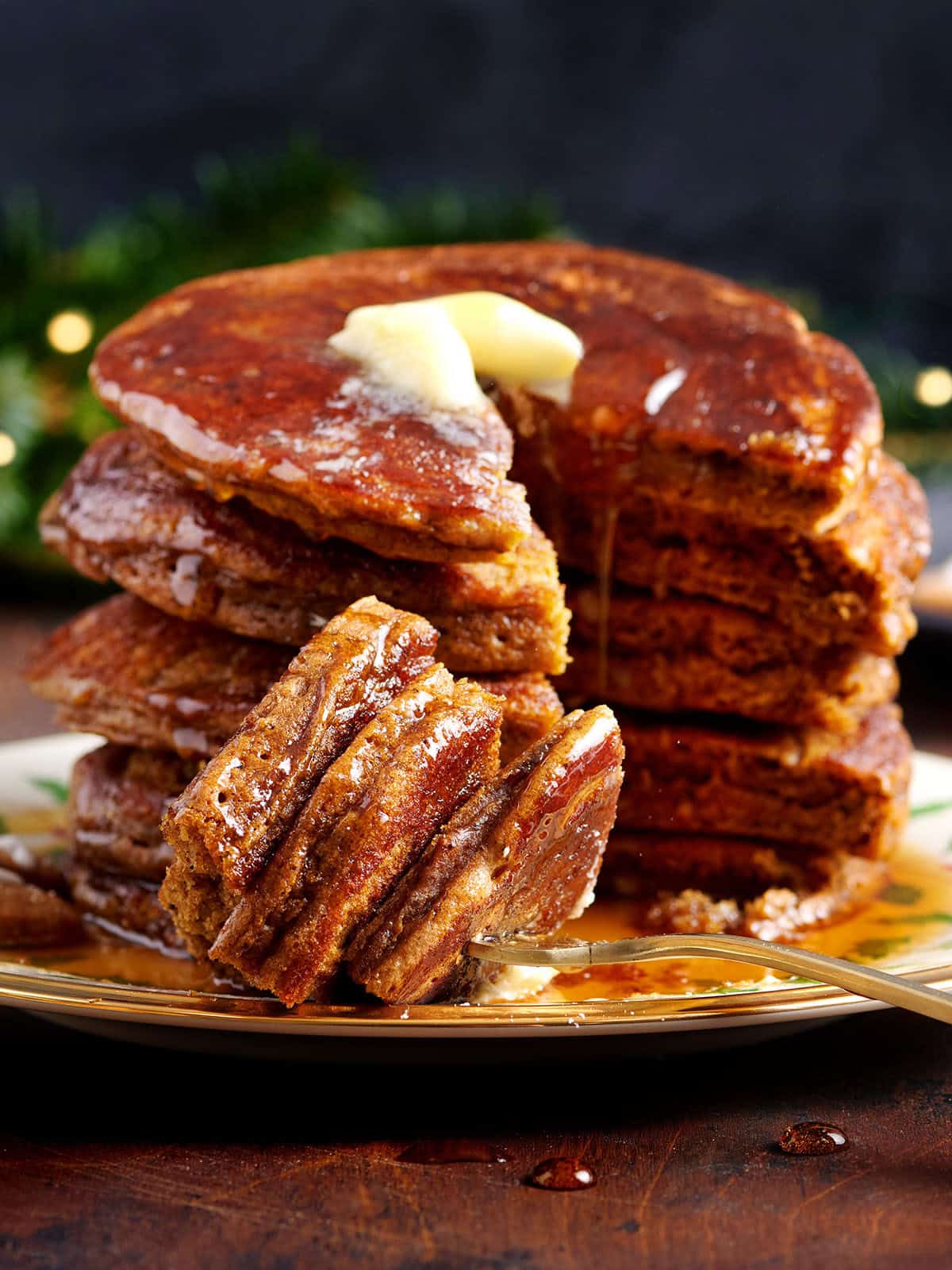 Gingerbread Pancakes