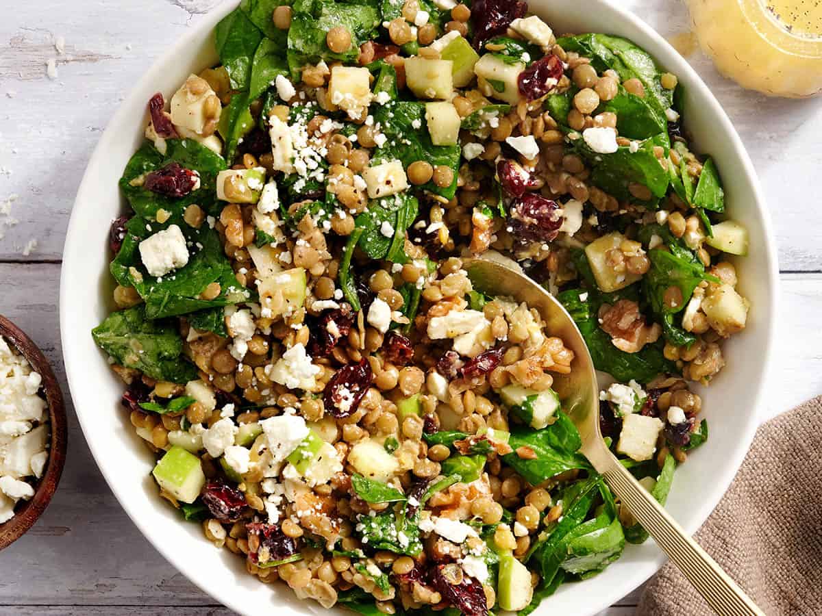 Lentil and Cranberry Salad