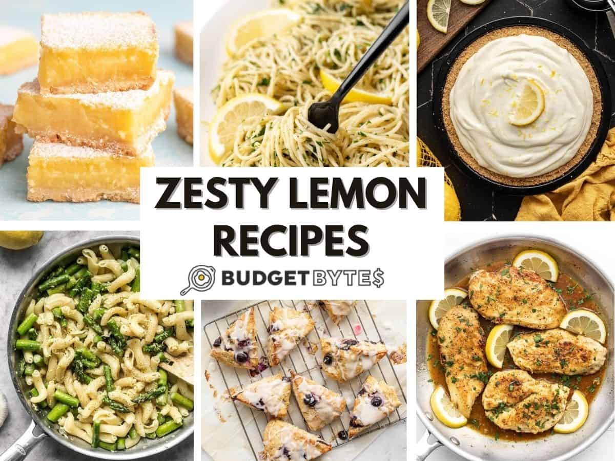 21 Zesty Lemon Recipes