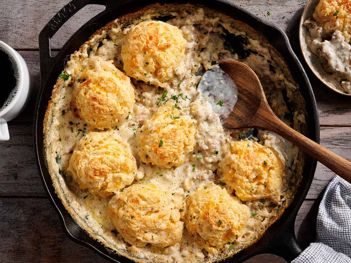 Biscuits and Gravy Bake