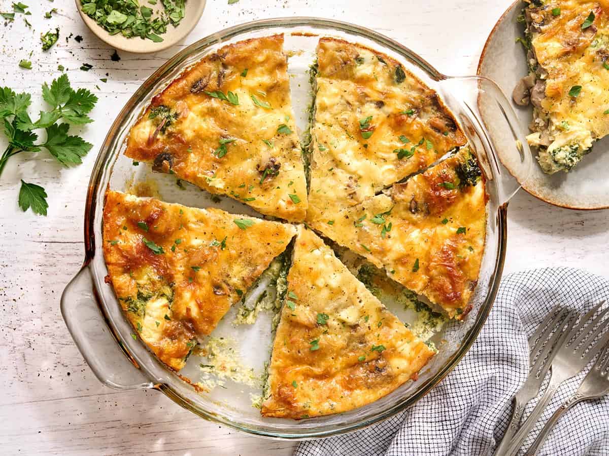 Crustless Quiche